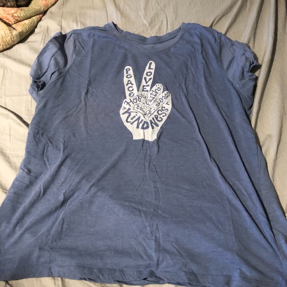 Peace and love  shirt